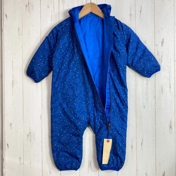 【Kid's 3T ネイビー系】 Patagonia ( パタゴニア ) リバーシブル パフボール バンティング Reversible Puff-Ball Bunting Galaxy Gazers / Channel Blue ウェア トップス アウター ジャケット