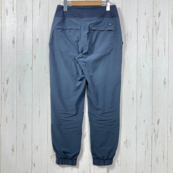 【Women's XS グレー系】 2019 Patagonia ( パタゴニア ) ラインド ハッピーハイク ステューディオ パンツ Lined Happy Hike Studio Pants SMDB 保温 裏地付き 秋冬向け ポリエステル ウェア ボトムス ロング