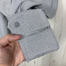 【Women's S グレー系】 Millet ( ミレー ) インセクト バリヤー ロングスリーブ チェック シャツ INSECT BARRIER LS CHK SHIRT ポリエステル ウェア トップス インナー シャツ ロングスリーブシャツ 化繊 z000604-7