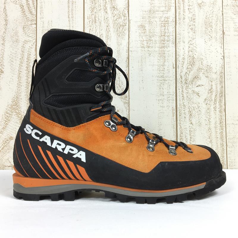 【男款26.7cm橙色】Scarpa Mont Blanc Pro Gore-Tex Mont Blanc Pro Gtx 冬季登山靴 SC23212 男士 Tonic/黑色高山靴 中冬鞋类