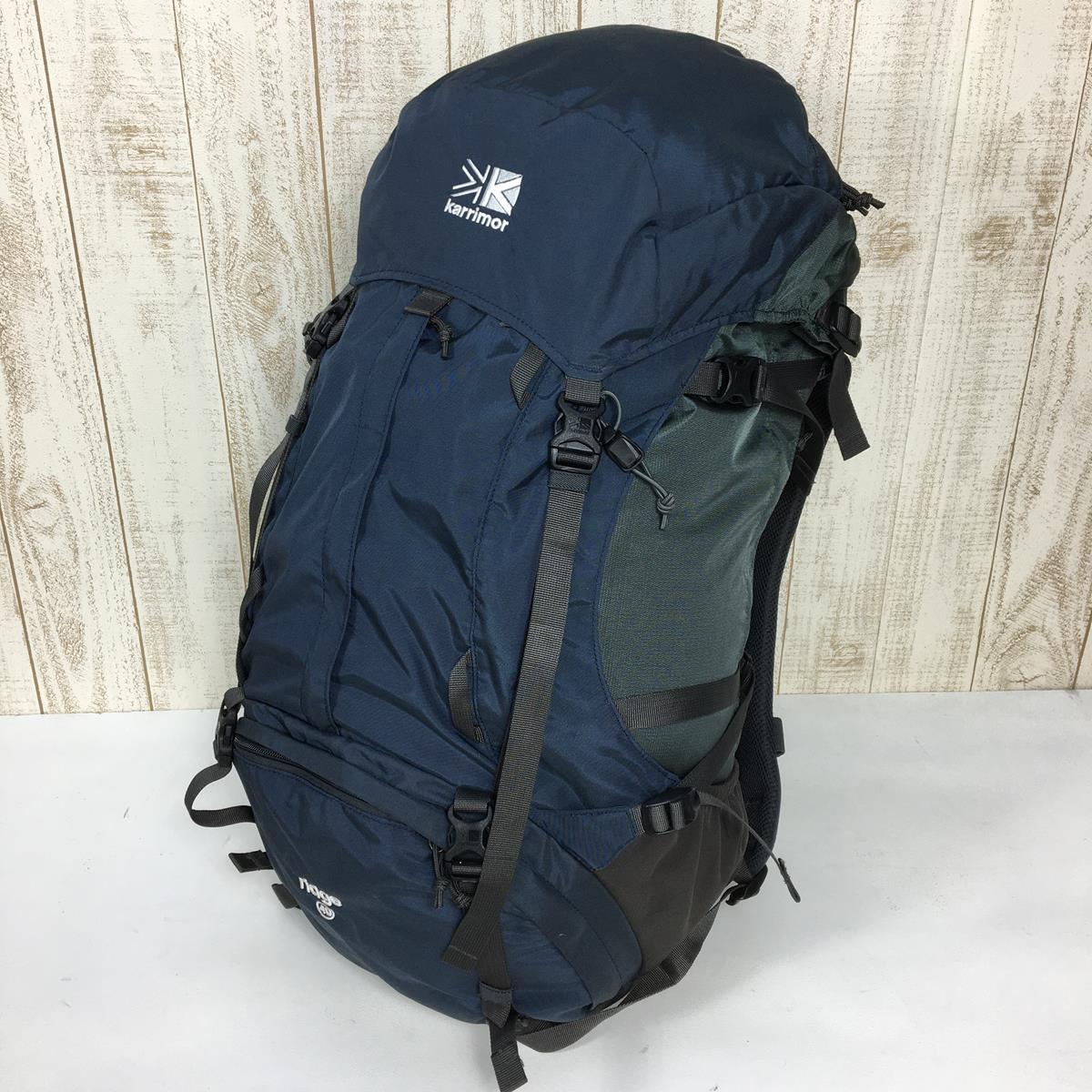 [OneSize 海军蓝] Karrimor Ridge 40 Type 2 Ridge 40L Type2 背包容量 [30L-54L] 背包袋存储