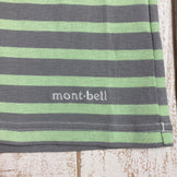 【Women's S グリーン系】 Montbell ( モンベル ) WIC.ボーダーロングスリーブT ポリエステル ウェア トップス インナー シャツ ロングスリーブTシャツ クルーネック 化繊 z00051926 化繊 ロングスリーブTシャツ クルーネック イン - 【公式】2ndGEAR（セカンドギア）Webショップ【登山用品・アウトドア用品専門 買取販売店】