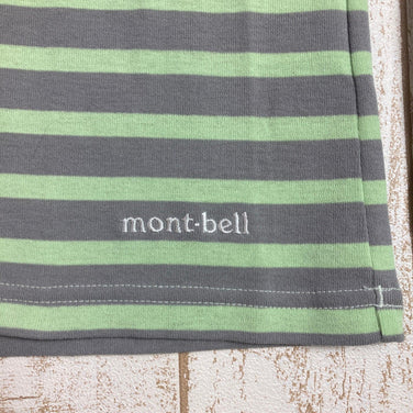 【Women's S グリーン系】 Montbell ( モンベル ) WIC.ボーダーロングスリーブT ポリエステル ウェア トップス インナー シャツ ロングスリーブTシャツ クルーネック 化繊 z00051926 化繊 ロングスリーブTシャツ クルーネック イン - 【公式】2ndGEAR（セカンドギア）Webショップ【登山用品・アウトドア用品専門 買取販売店】