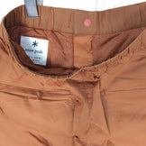 【Men's S ブラウン系】 Snowpeak ( スノーピーク ) 2レイヤー オクタ ショーツ アクティブインサレーション PA-19SU008 Asian Men's Orange 化繊インサレーション ショーツ ショートパンツ ボトムス ウェア - 【公式】2ndGEAR（セカンドギア）Webショップ【登山用品・アウトドア用品専門 買取販売店】