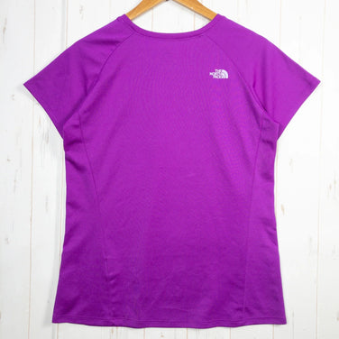 【Women's XL パープル系】 The North Face ( ザ・ノースフェイス ) ショートスリーブ アルファドライ ロゴ クルー S/S ALPHADRY Logo Crew ポリエステル ウェア トップス インナー シャツ ショートスリーブTシャツ クルー - 【公式】2ndGEAR（セカンドギア）Webショップ【登山用品・アウトドア用品専門 買取販売店】