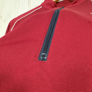 【Men's M レッド系】 Mountain Hardwear ( マウンテンハードウェア ) プルオーバー フィットシャツ ポリエステル ウェア トップス インナー シャツ ロングスリーブシャツ 化繊 z00057540  化繊 ロングスリーブシャツ インナー