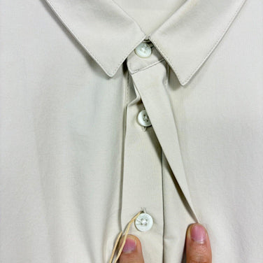 【Men's M アイボリー系】 Houdini ( フーディニ ) メンズ コスモ シャツ Men's Cosmo Shirt 238724 Foggy Mountain z00058225 Foggy Mountain 化繊 ショートスリーブシャツ インナー シャ