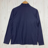 【Unisex XS ネイビー系】 Static ( スタティック ) ダブルセル ジップネック ロングスリーブ シャツ DOUBLECELL ZIP NECK L/S SHIRTS 3層メッシュ構造 リサイクルポリエステル ジップネック ポリエステル ウェア トップス