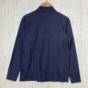 【Unisex XS ネイビー系】 Static ( スタティック ) ダブルセル ジップネック ロングスリーブ シャツ DOUBLECELL ZIP NECK L/S SHIRTS 3層メッシュ構造 リサイクルポリエステル ジップネック ポリエステル ウェア トップス