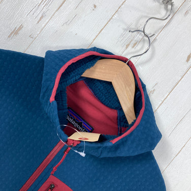 【Men's L ネイビー系】 2022 Patagonia ( パタゴニア ) R2 テックフェイス フーディ R2 TechFace Hoody TIDB Tidepool Blue ストレッチ ダブル織り 耐久撥水 ポリエステル ウェア トップス アウター ジ