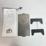 【OneSize シルバー系】 Sola Titanium Gear（ソラチタニウムギア） ソラギア スーパーテーブル #1 Super Table #1 チタン キャンピングギア キャンピングファニチャー テーブル z00055586  テーブル キャンピングフ