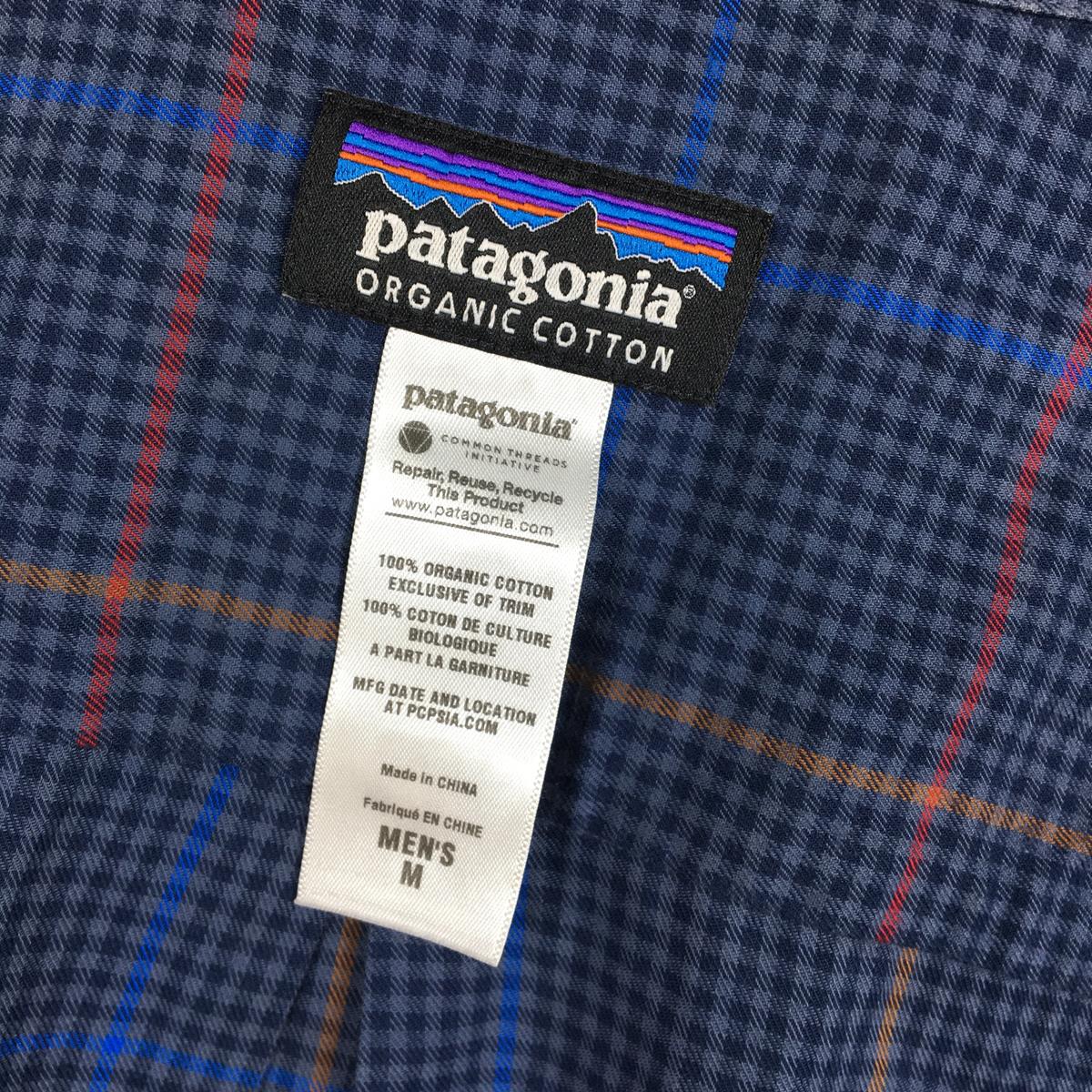 【Men's M ネイビー系】 Patagonia ( パタゴニア ) ロングスリーブ ピマコットン シャツ Long-Sleeved Pima Cotton Shirt 53837 International Men's OCY コットン ロングスリーブシャツ イ