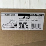 Montbell Mountain Cruiser 400 男款 28.0cm 米色（产品代码：1129642，产品代码：z00056910）BUFF 徒步鞋