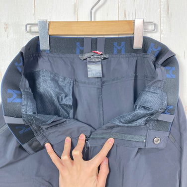 【Men's M ネイビー系】 Millet ( ミレー ) トリロジー ワン コーデュラ パンツ Trilogy One Cordura Pants ナイロン ウェア ボトムス ロングパンツ ソフトシェル z00056480  ソフトシェル ロングパンツ ボトム