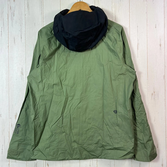 【Men's M グリーン系】 Mountain Hardwear ( マウンテンハードウェア ) エクスポージャー2 ゴアテックス パックライト プラス ジャケット Exposure2 Gore-Tex Paclite Plus Jacket ナイロン ウェア ト