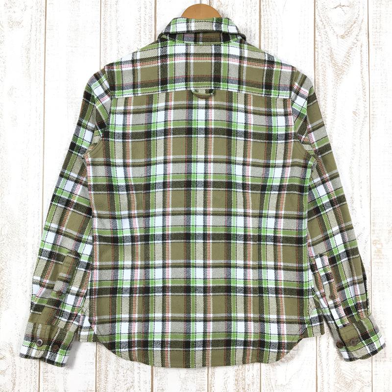 【Women's S グリーン系】 Marmot ( マーモット ) ロッド ロングスリーブ シャツ Rod L/S Shirt フランネルシャツ ネルシャツ 速乾 MJS-F2568W Asian Women's  コットン ロングスリーブシャツ インナー シャツ ト