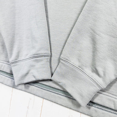 Men's Medium Gray Jackwolfskin JP Urban Thermo Pullover, Polyester Fleece Jacket, z00053095