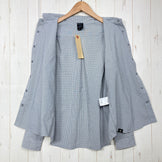 【Women's S グレー系】 Millet ( ミレー ) インセクト バリヤー ロングスリーブ チェック シャツ INSECT BARRIER LS CHK SHIRT ポリエステル ウェア トップス インナー シャツ ロングスリーブシャツ 化繊 z000604