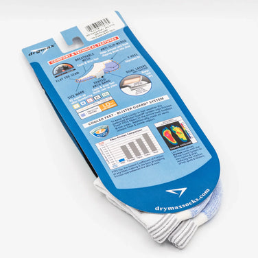 【24.5-26.5cm ホワイト系】 drymax（ドライマックス） ホットウェザーラン ミニクルー Hot Weather Running Mini Crew ウェア ウェア小物 ソックス 靴下 z00052975  ソックス 靴下 ウェア小物 ウェア