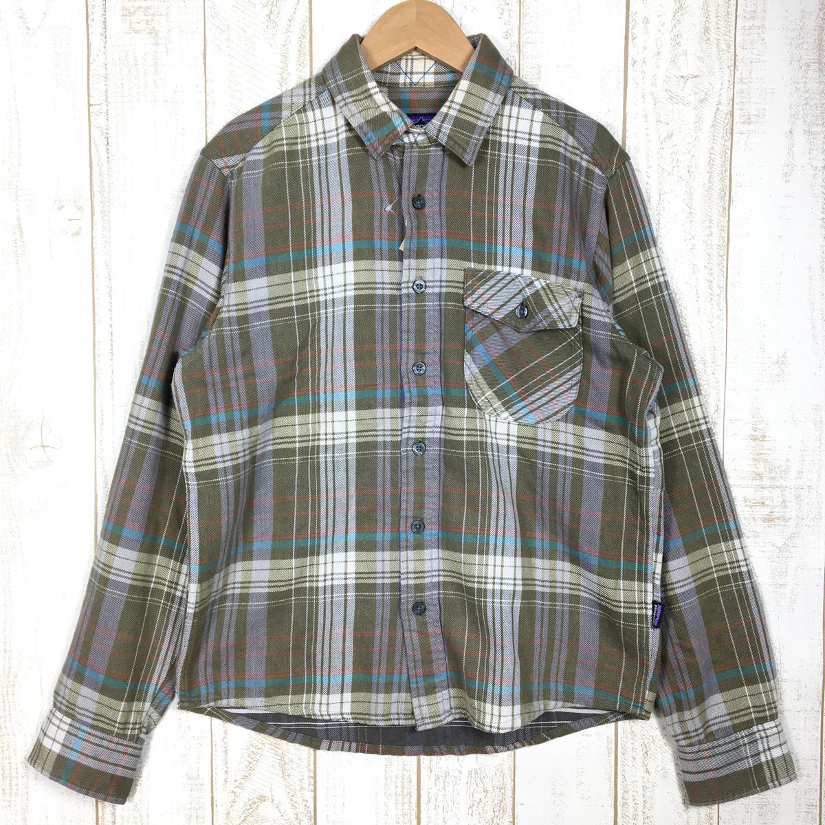 【Men's XS グリーン系】 Patagonia ( パタゴニア ) ロングスリーブ アイアン リッジ シャツ Long Sleeved Iron Ridge Shirt 生産終了モデル 入手困難 52240 International Men's TPFG コッ