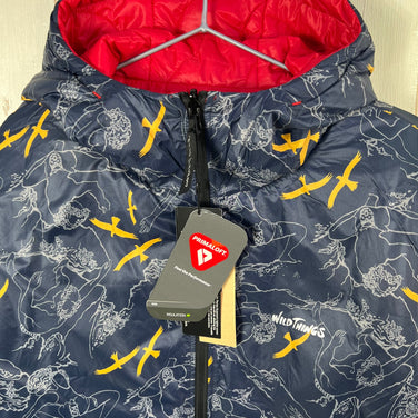 【Men's L レッド系】 Wildthings ( ワイルドシングス ) リバーシブル ビレイ ジャケット Reversible Belay Jacket WT24120SK RED× CLIMBER z00056189 RED× CLIMBER 化繊インサレ