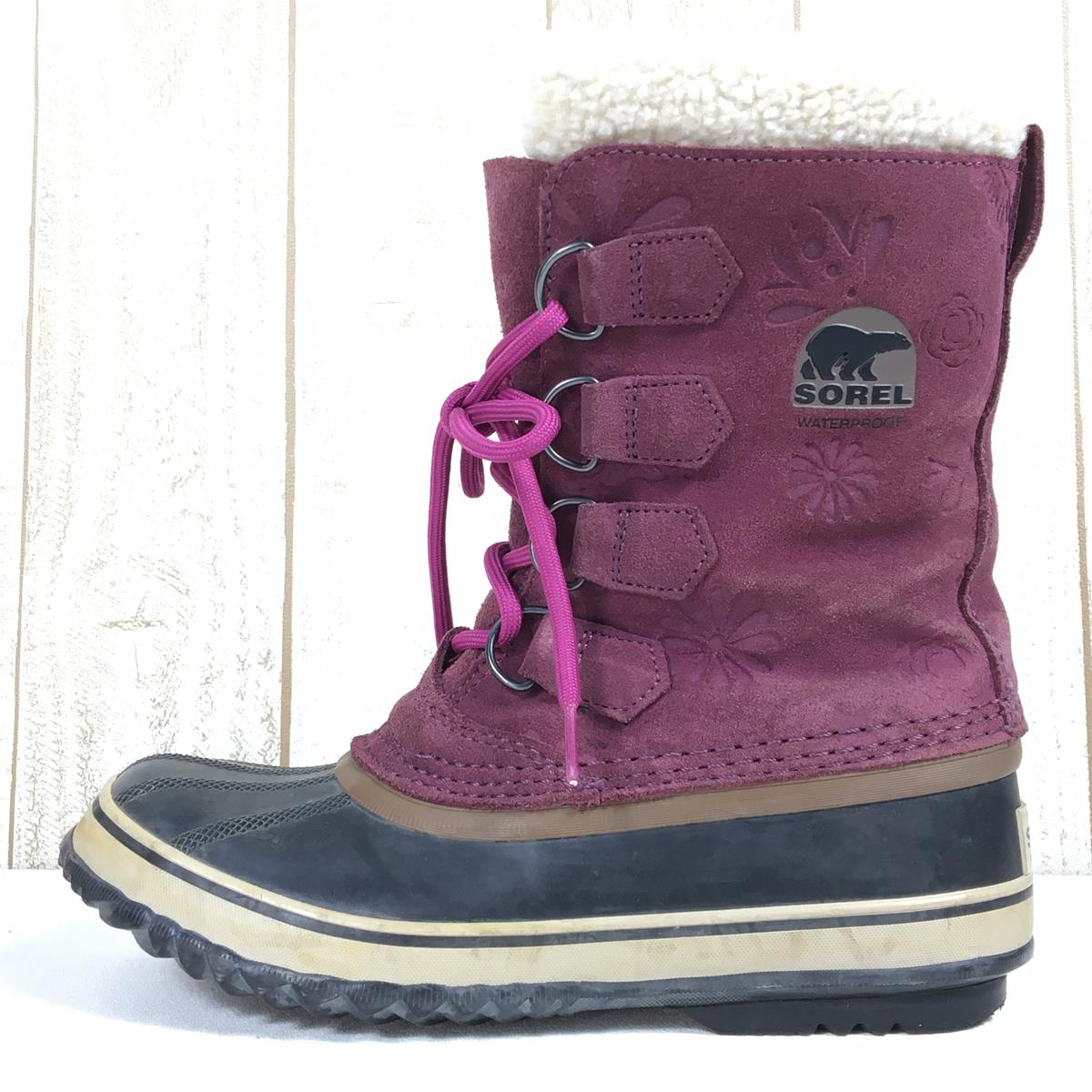 【女款23.0cm紫色】Sorel 1964 Pack Graphic 13女式NL1966女式雪地靴鞋类