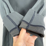 【Men's S グレー系】 Finetrack ( ファイントラック ) ドライレイヤー ウォーム ロングスリーブ Dry Layer Warm Long Sleeve 耐久撥水 保温 抗菌防臭 ウェア トップス インナー シャツ ロングスリーブTシャツ クルー