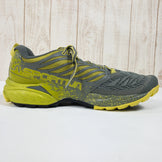 【Men's 27.3cm グレー系】 La Sportiva ( ラ・スポルティバ ) アカシャ Akasha クレイxキウイ フットウェア トレイルランニングシューズ z00051351 クレイxキウイ トレイルランニングシューズ フットウェア - 【公式】2ndGEAR（セカンドギア）Webショップ【登山用品・アウトドア用品専門 買取販売店】