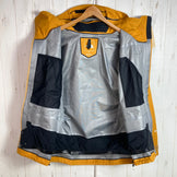 The North Face Powder Guide Jacket, Men's Size M, Orange. Polyester outerwear, hardshell jacket with GORE-TEX.