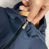 Men's Size L Navy The North Face Swallowtail Vent Hoodie Nylon Windshell Jacket (z00054899)