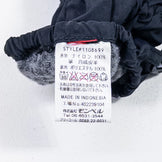 Montbell 女式均码黑色防风手套，尼龙，z00052696。