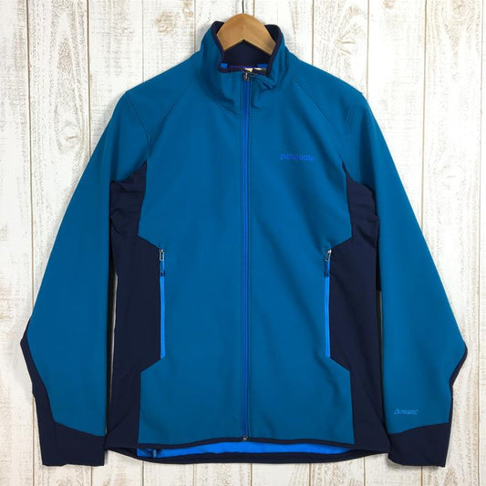 【Men's S ブルー系】 Patagonia ( パタゴニア ) アズ ハイブリッド ジャケット Adze Hybrid Jacket ポーラテック ウィンドブロック 防風 ソフトシェル フリース 生産終了モデル 入手困難 83450 Internationa