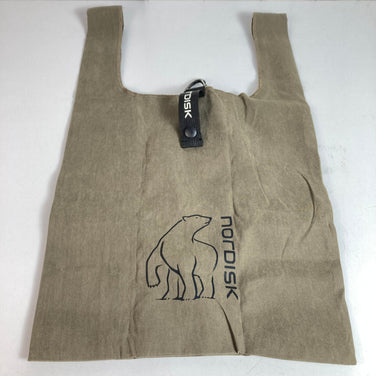 【OneSize グレー系】 Nordisk ( ノルディスク ) エコバッグ Eco Bag カーキ 入手困難 Club Nordisk 限定アイテム ポリエステル バッグ ストレージ トートバッグ z00055617 カーキ トートバッグ バッグ ストレージ