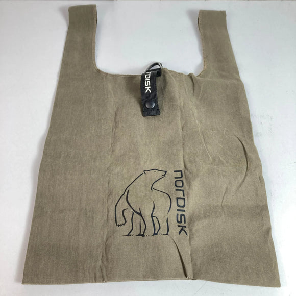 【OneSize グレー系】 Nordisk ( ノルディスク ) エコバッグ Eco Bag カーキ 入手困難 Club Nordisk 限定アイテム ポリエステル バッグ ストレージ トートバッグ z00055617 カーキ トートバッグ バッグ ストレージ