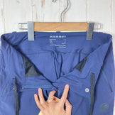 【Women's S ネイビー系】 Mammut ( マムート ) トレッカー 3.0 ソフトシェル パンツ アジアンフィット Trekkers 3.0 SO Pants AF ナイロン ウェア ボトムス ロングパンツ ソフトシェル z00057376  ソフトシェル