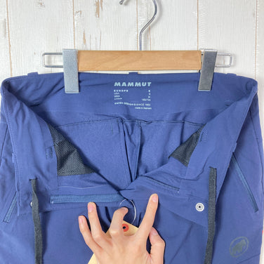 【Women's S ネイビー系】 Mammut ( マムート ) トレッカー 3.0 ソフトシェル パンツ アジアンフィット Trekkers 3.0 SO Pants AF ナイロン ウェア ボトムス ロングパンツ ソフトシェル z00057376  ソフトシェル