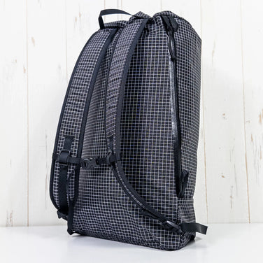 Rawlow Mountain Works Cocoon Pack, a one-size-fits-all black nylon storage backpack/daypack with a capacity of up to 29L (z00053274).
