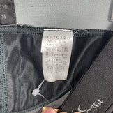 男士黑色C3Fit支撑长款紧身裤，尼龙材质，z00054291