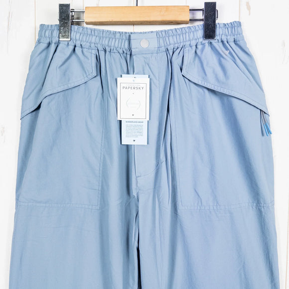 【Unisex M ブルー系】 Paper Sky Wear（ペーパースカイ ウェア） ウィンド パンツ WIND PANT 73（BLUE GRAY） ナイロン ウェア ボトムス ロングパンツ z00052191 73（BLUE GRAY） ロングパンツ ボト - 【公式】2ndGEAR（セカンドギア）Webショップ【登山用品・アウトドア用品専門 買取販売店】