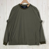 【Men's XL グリーン系】 Set Out（セトアウト） デュラブル ウォーム プルオーバー Durable Warm Pullover ナイロン ウェア トップス インナー シャツ ロングスリーブシャツ 化繊 Teijin Octa ( 帝人オクタ ) z00