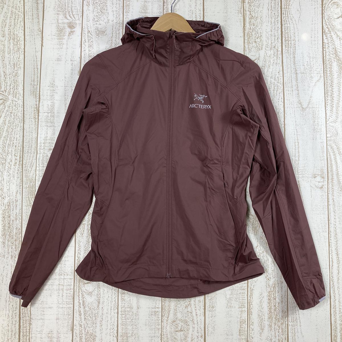 【女款XS紫色】Arcteryx Nodin夹克女款Windshell连帽衫18913国际女款天鹅绒Windshell