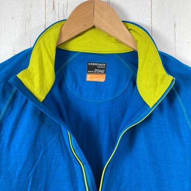 【Men's S ブルー系】 Icebreaker ( アイスブレーカー ) 200 メリノ ボディーフィット ゾーン シャツ 200 Merino Bodyfit Zone Shirt メリノウール ウェア トップス インナー シャツ ロングスリーブシャツ ウー
