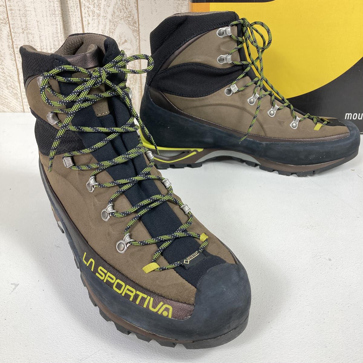 【Men's 28.5cm ブラウン系】 La Sportiva ( ラ・スポルティバ ) トランゴ アルプ エボ ゴアテックス Trango Alp Evo Gtx アルパインブーツ トレッキングシューズ 11N Men's Taupe / Brown アルパインブーツ フ