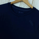 【Men's S ネイビー系】 Poc ( ポック ) ライト メリノ ティー Light Merino Tee Tシャツ メリノウール International Men's Tourmaline Navy ウール ショートスリーブTシャツ クルーネック インナー - 【公式】2ndGEAR（セカンドギア）Webショップ【登山用品・アウトドア用品専門 買取販売店】
