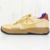 Nike Air Force 1 Wild 女款 24.5 厘米米色小麦金色 (z00053162)