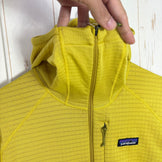 【Men's S イエロー系】 2025 Patagonia ( パタゴニア ) R1 プルオーバー フーディ R1 Fleece Pullover Hoody Bundle Green ( BNLG ) Polartec Power Grid / グリッドフリース