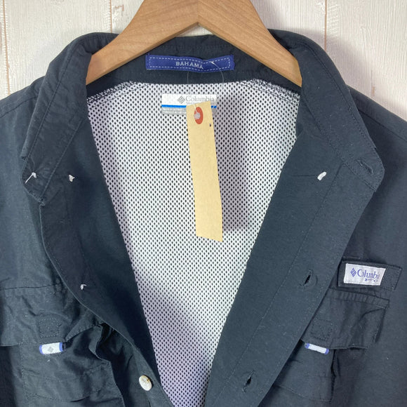 【Men's L ブラック系】 Columbia ( コロンビア ) バハマ 2 ロングスリーブ シャツ Bahama II L S Shirt PFGシリーズ ナイロン ウェア トップス インナー シャツ ロングスリーブシャツ 化繊 z00059490  化繊 ロ