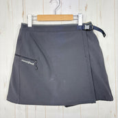 【Women's S ブラック系】 Montbell ( モンベル ) ODラップショーツ サーモ ナイロン ウェア ボトムス スカート z00057594 スカート ボトムス ウェア