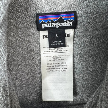 2019 Patagonia Capilene Air Hoody, Women's Small, Gray, FEBX Merino Wool, Top, Inner Shirt, Hoodie, Wool, z00054737