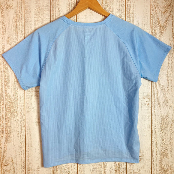 【Women's S ブルー系】 The North Face ( ザ・ノースフェイス ) ショート スリーブ ハイブリッド ベント クルー Short Sleeve Hybrid Vent Crew ポリエステル ウェア トップス インナー シャツ ショートスリーブ - 【公式】2ndGEAR（セカンドギア）Webショップ【登山用品・アウトドア用品専門 買取販売店】